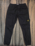 Stone Island Stretch Cotton Wool Pants – 751531314 V0029 – Black – 32