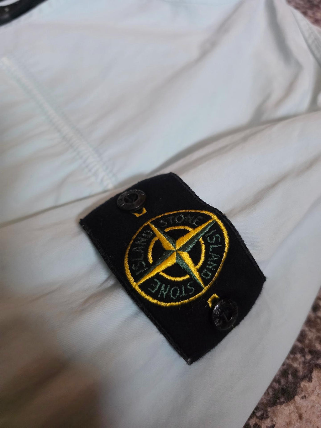 Stone Island Garment Dyed Hooded Overshirt 7615122WN V0144 – Acqua – L