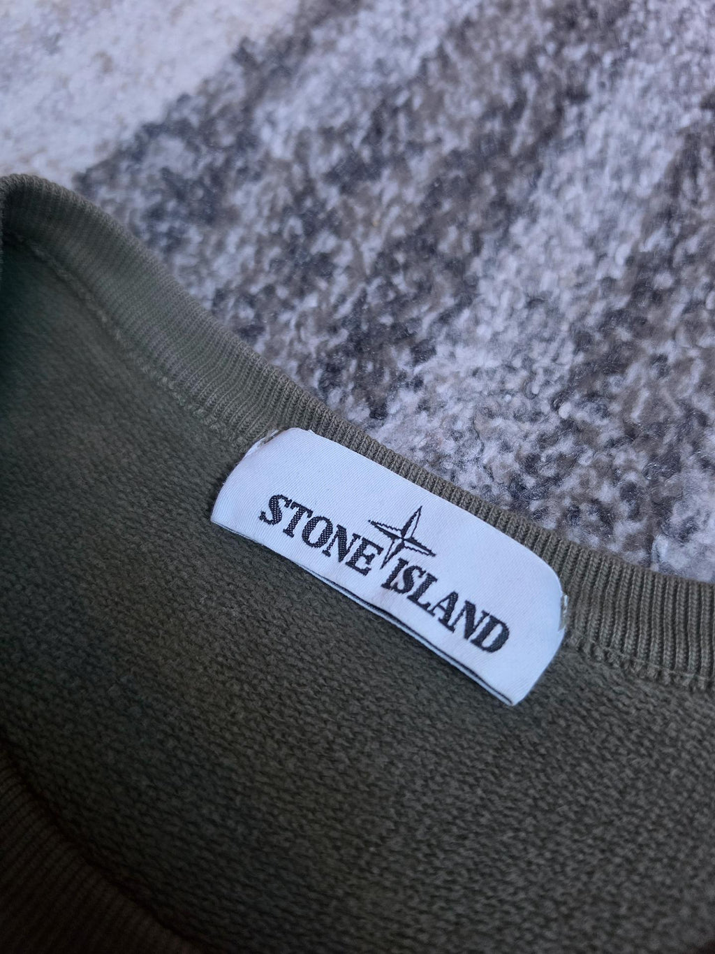 Stone Island Cotton Crewneck – Military Green – M