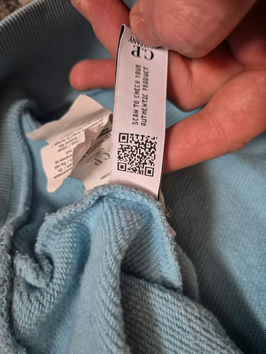 C.P.Company Crewneck Baby Blue L