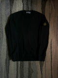Stone Island Garment Dyed Crewneck Sweatshirt – 761563051 V0029 – Black – S