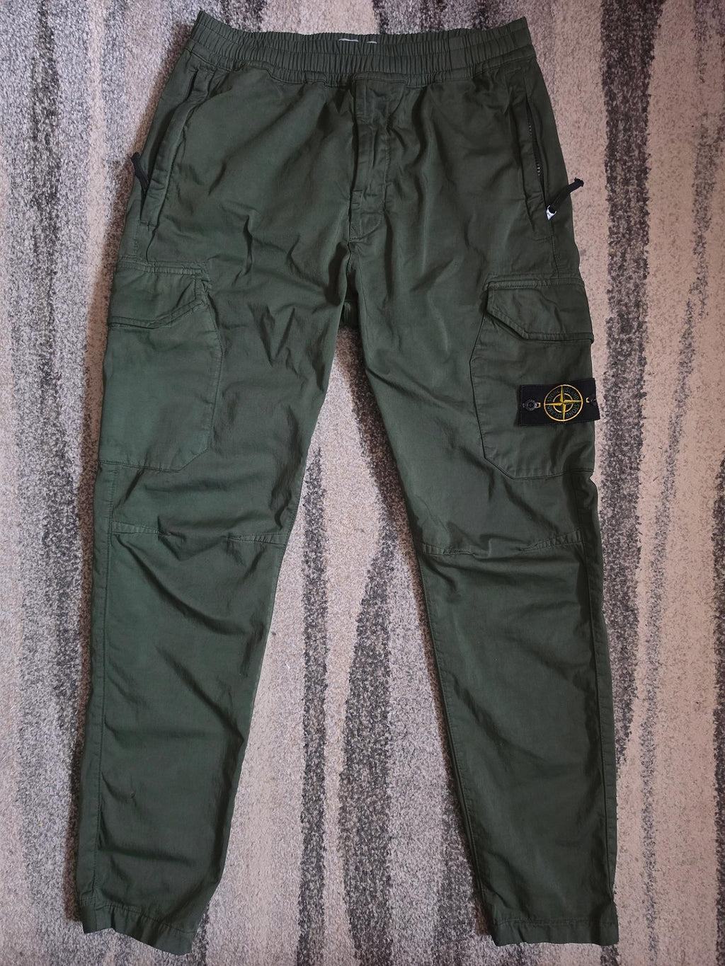 Stone Island Cargo Pants Green W32