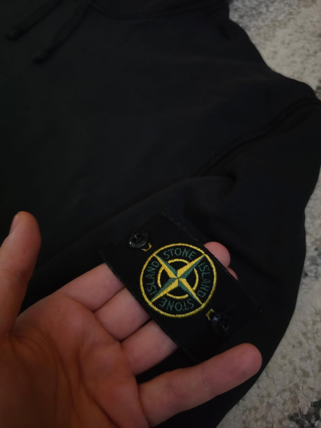 Stone Island Hoodie Black XL