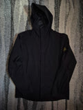 Stone Island Lightweight Grid Check Soft Shell Jacket Black L
