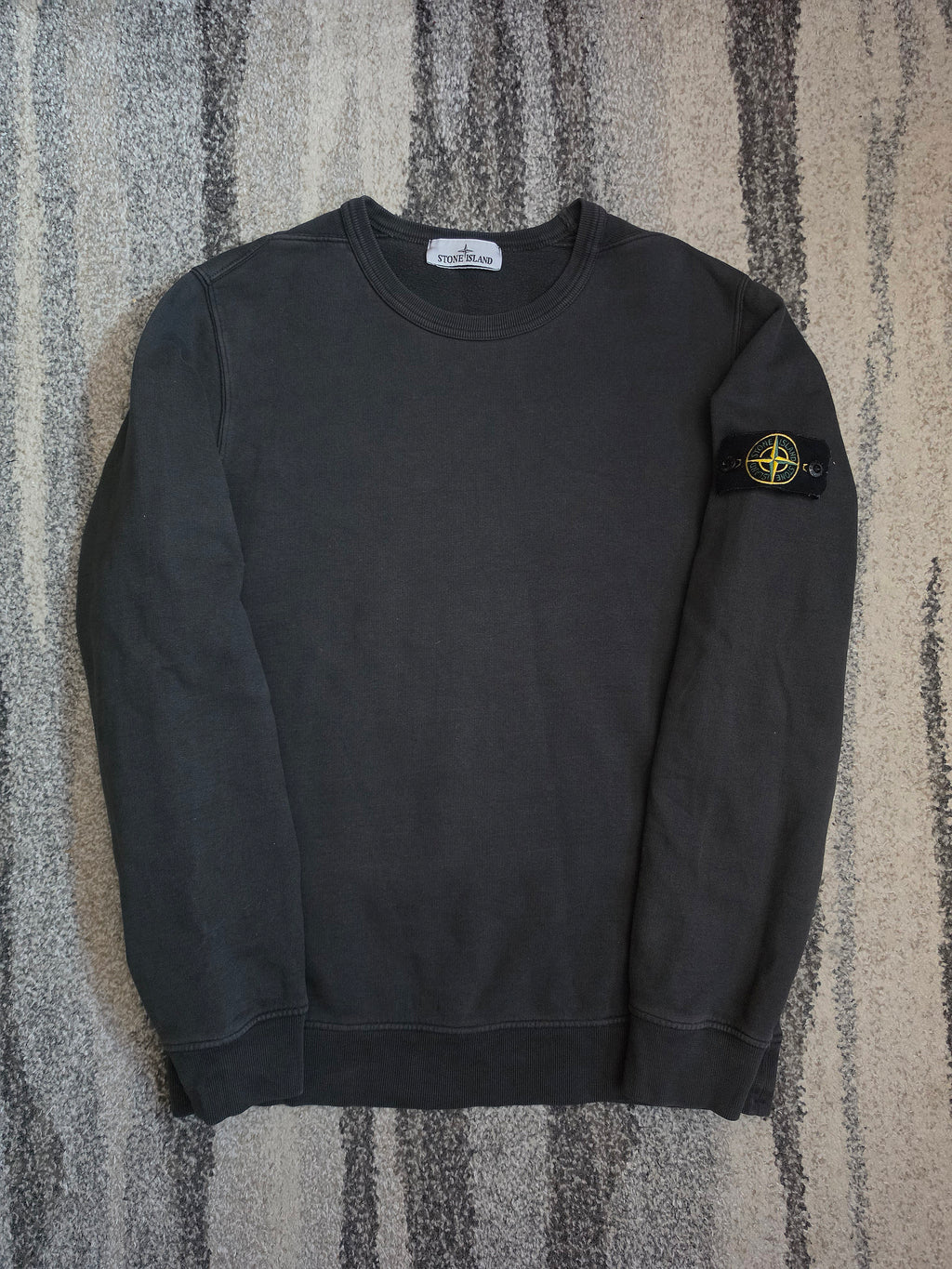 Stone Island Crewneck Lead Grey M