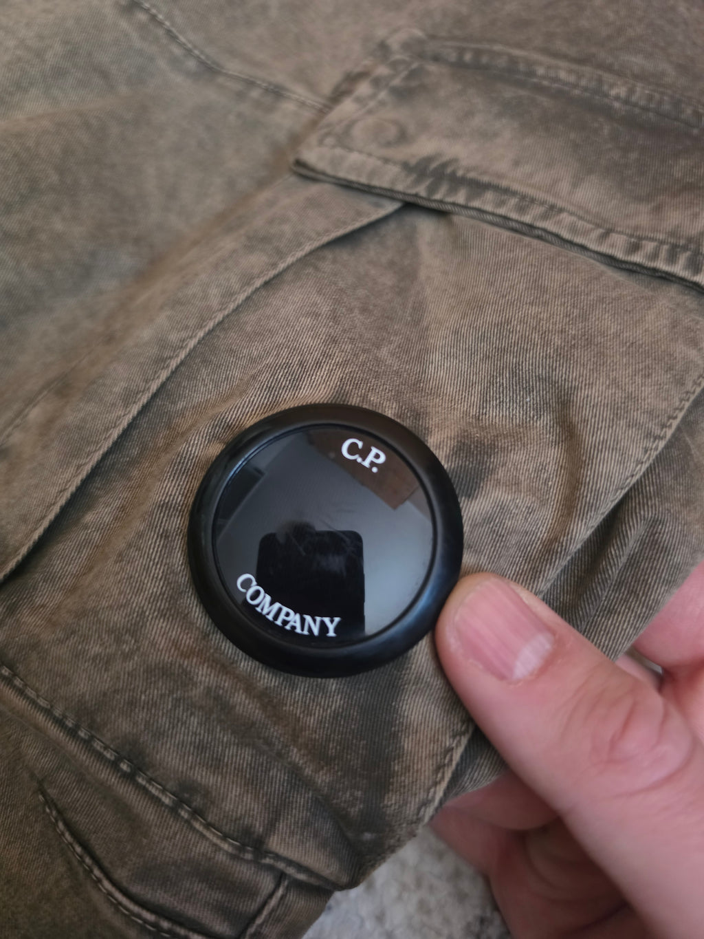 C.P. Company Re-Colour Cargo Pants Khaki L (50)