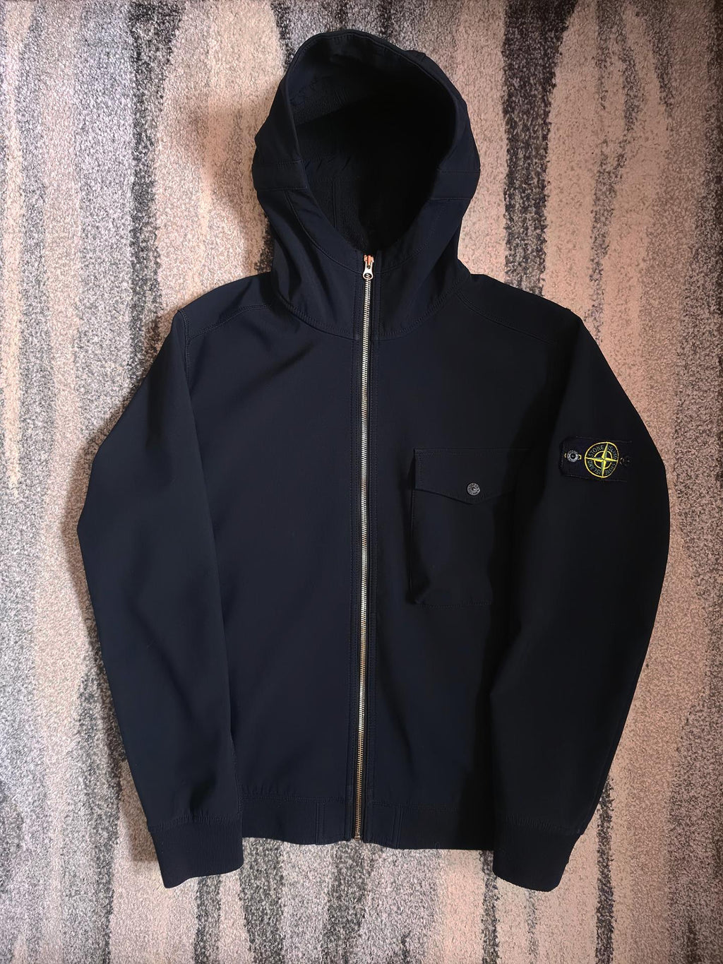 Stone Island Soft Shell-R Jacket – 6715Q0622 V0029 – Black – L