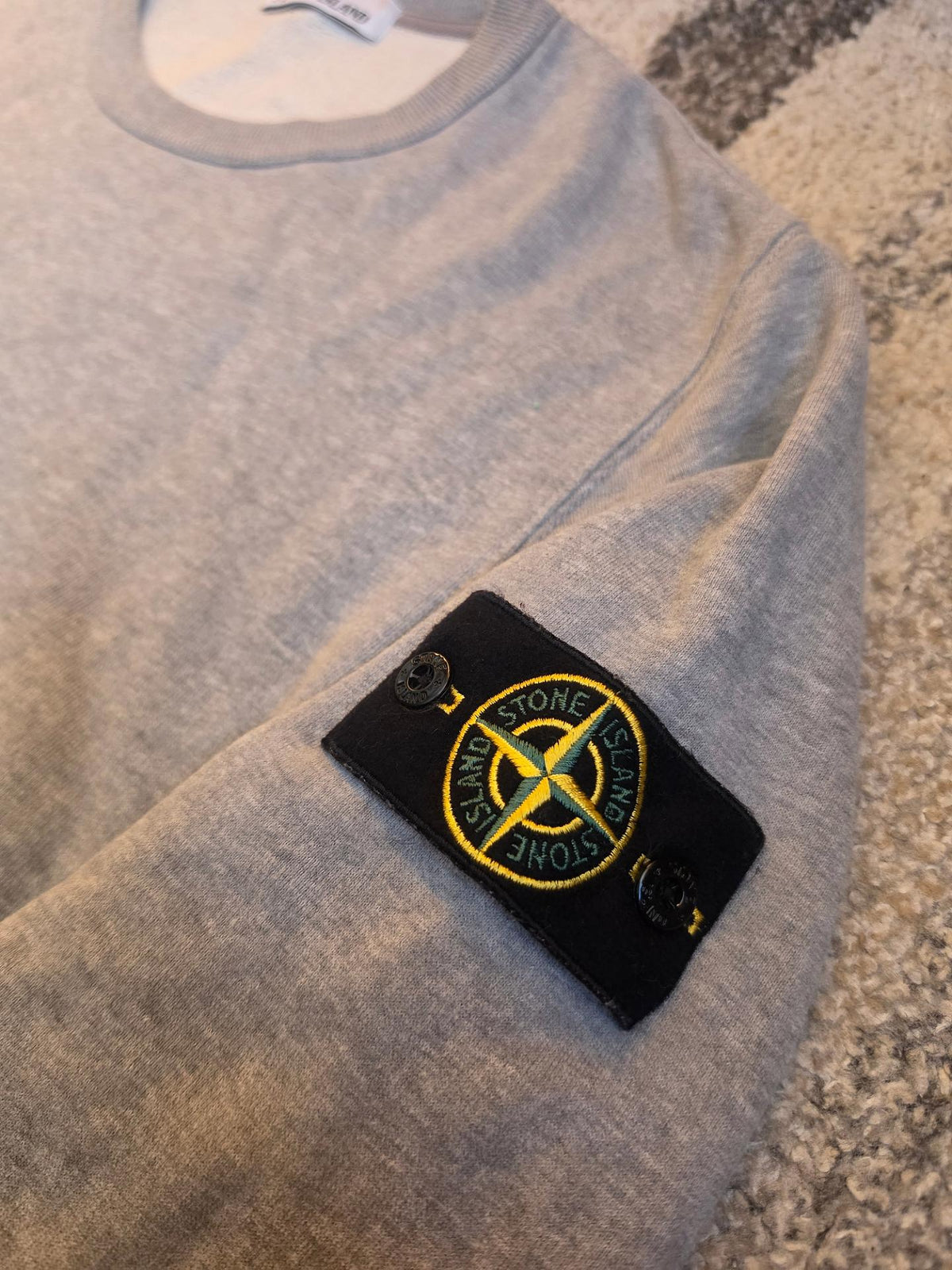 Stone Island Crewneck Sweatshirt – 651565320 – Grey – XL
