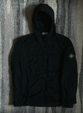 Stone Island Supima Cotton Twill Stretch-TC Hooded Jacket – 781543310 V0029 – Black – XL
