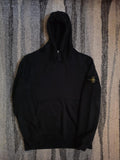 Stone Island Cotton Fleece Hoodie – 801564151 A0029 – Black – M