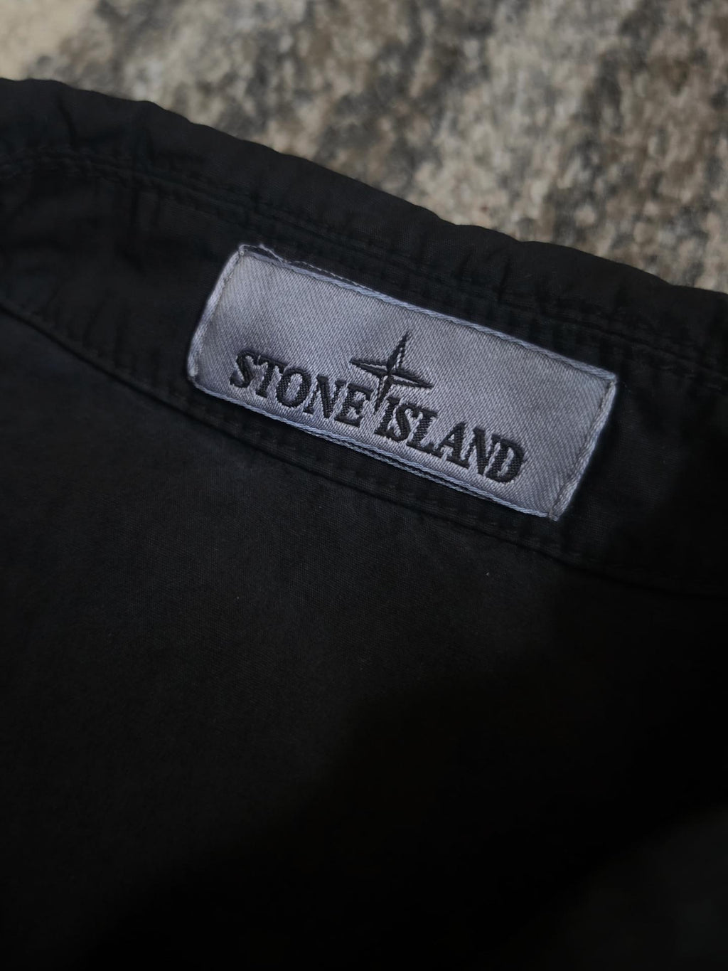 Stone Island Cotton Overshirt – K1S151200032 S00WN V0129 – Black – M