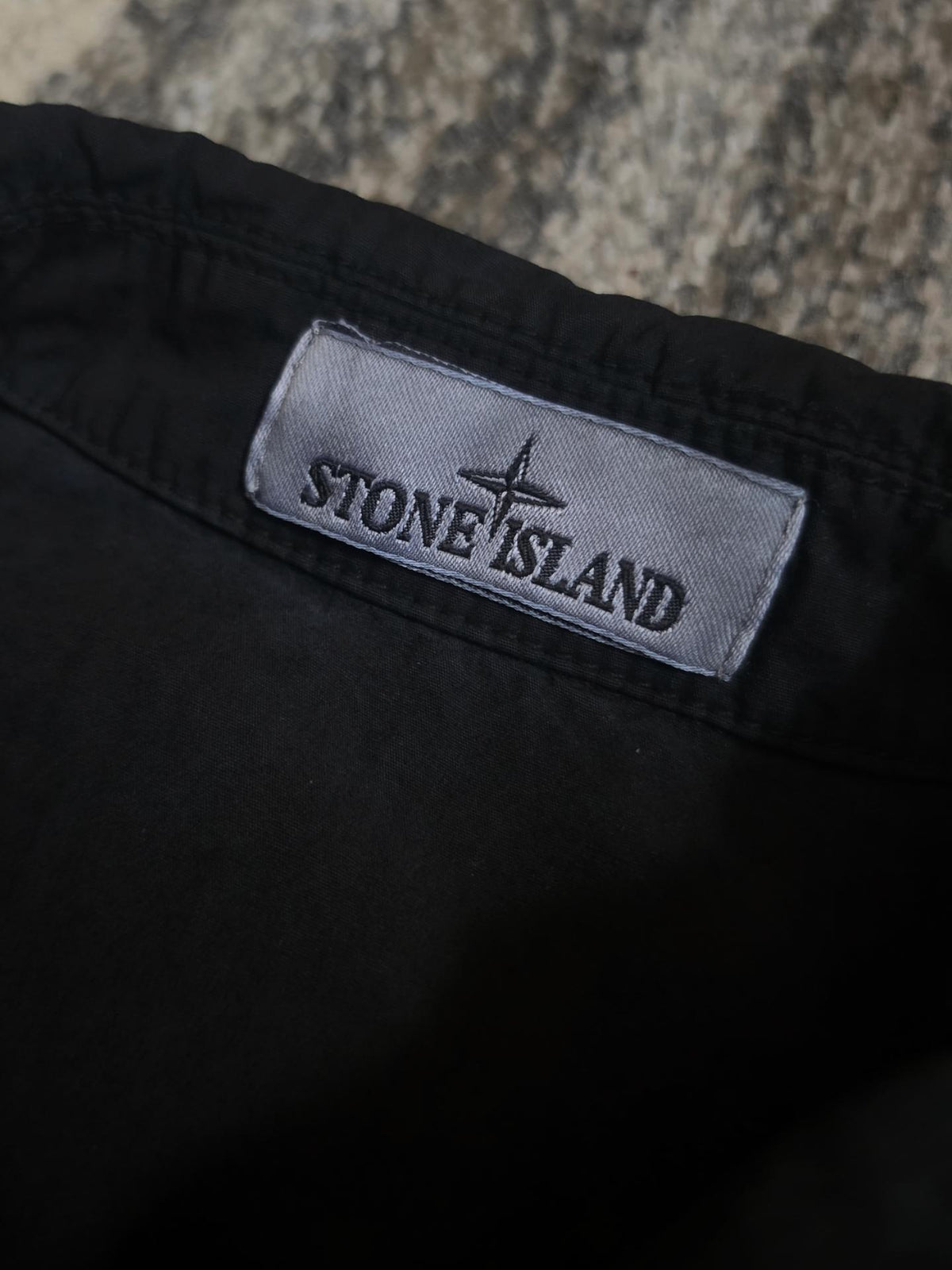 Stone Island Cotton Overshirt – K1S151200032 S00WN V0129 – Black – M