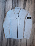 Stone Island Supima Cotton Twill Stretch Overshirt – 801510210 V0041 – Sky Blue – M