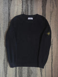 Stone Island Cotton Crewneck Sweater – 6815551B4 – Black – L