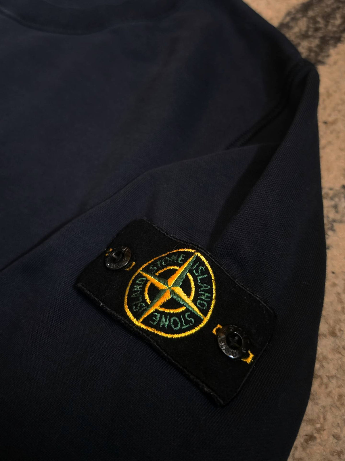 Stone Island 63051 Garment Dyed Crewneck Sweatshirt – 761563051 V0020 – Navy Blue – XL