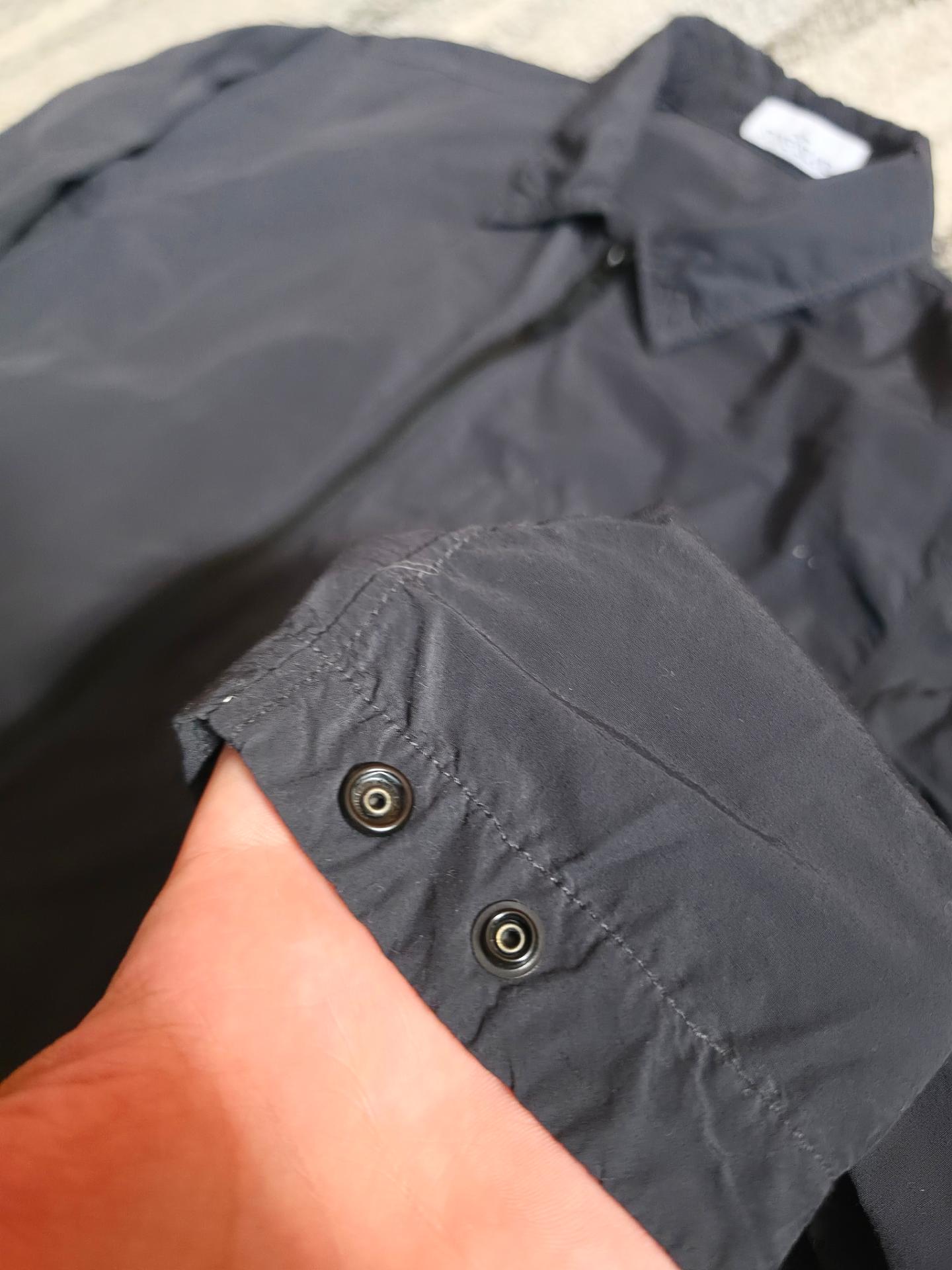 Stone Island Naslan Lightweight Overshirt Charcoal L
