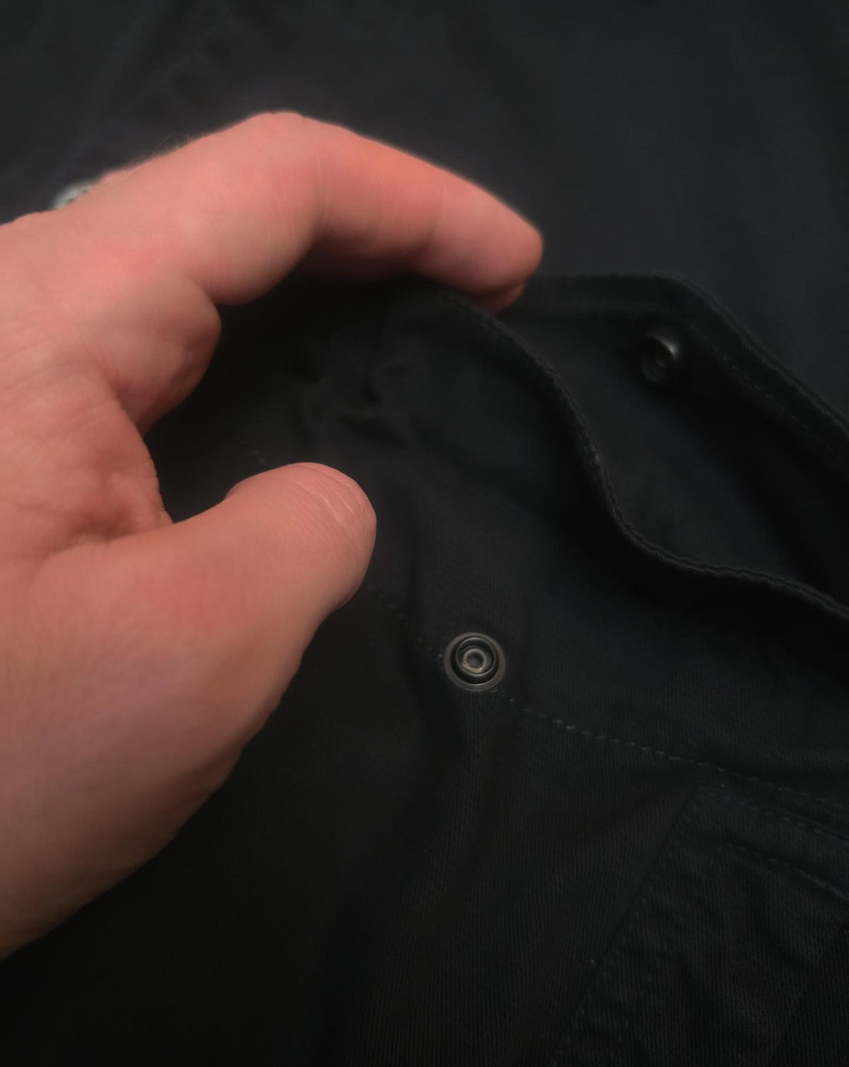 Stone Island Garment Dyed Stretch Overshirt 711513002 Black L