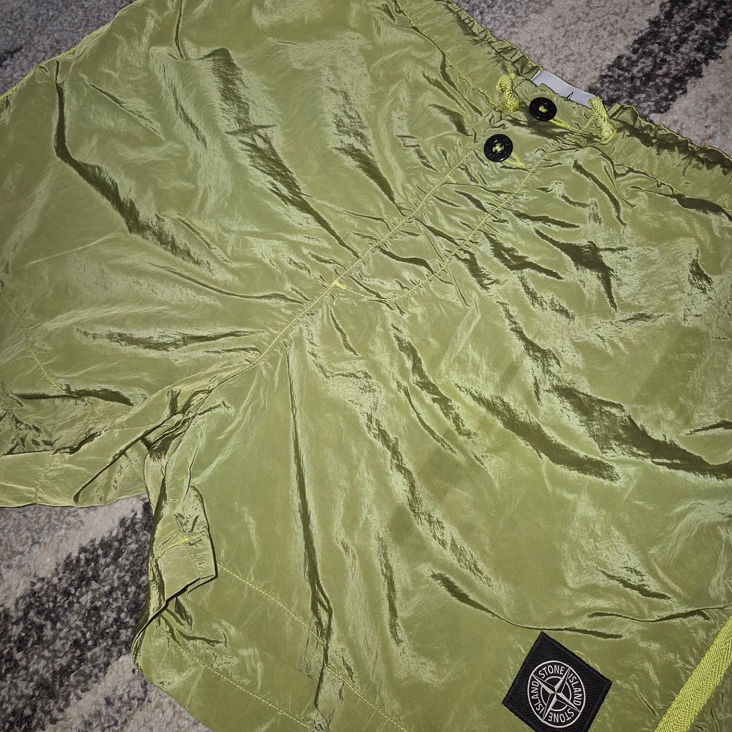 Stone Island Nylon Metal Swim Shorts Yellow L