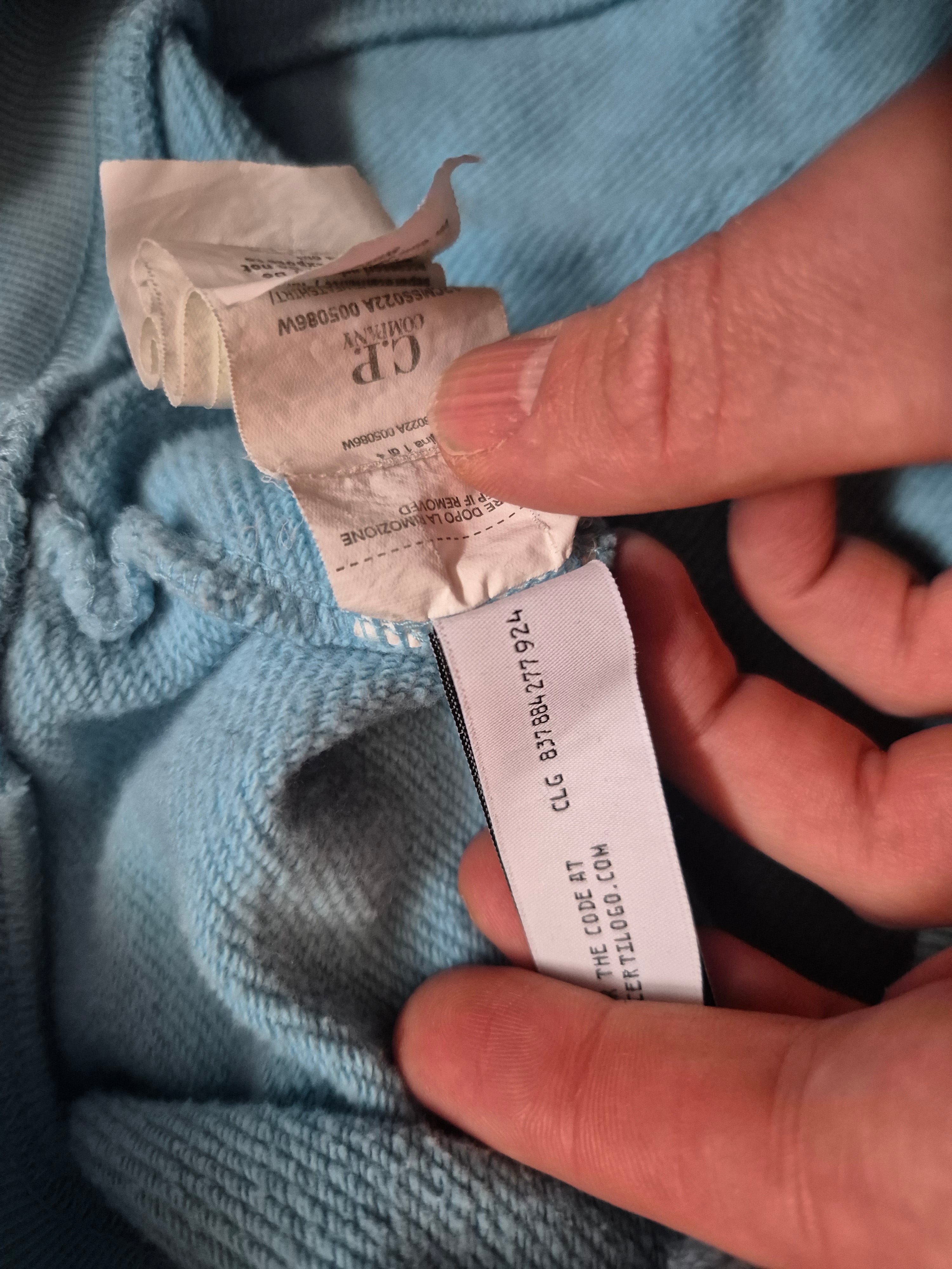C.P.Company Crewneck Baby Blue L