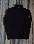 Stone Island Half Zip Black L