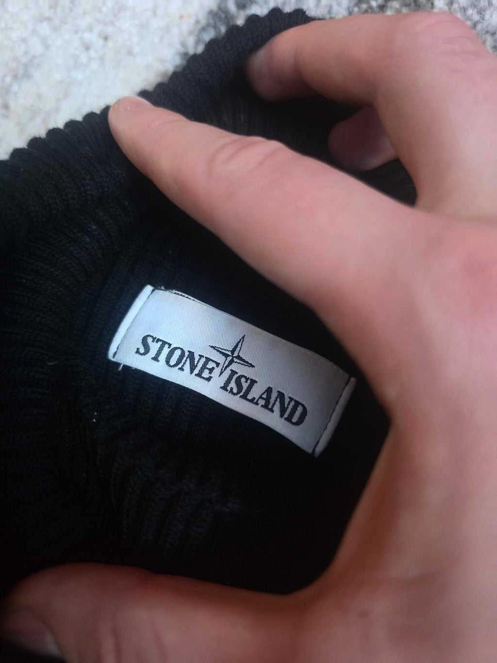 Stone Island Roll Neck Rib Knit 6915535C2 V0029 — XL