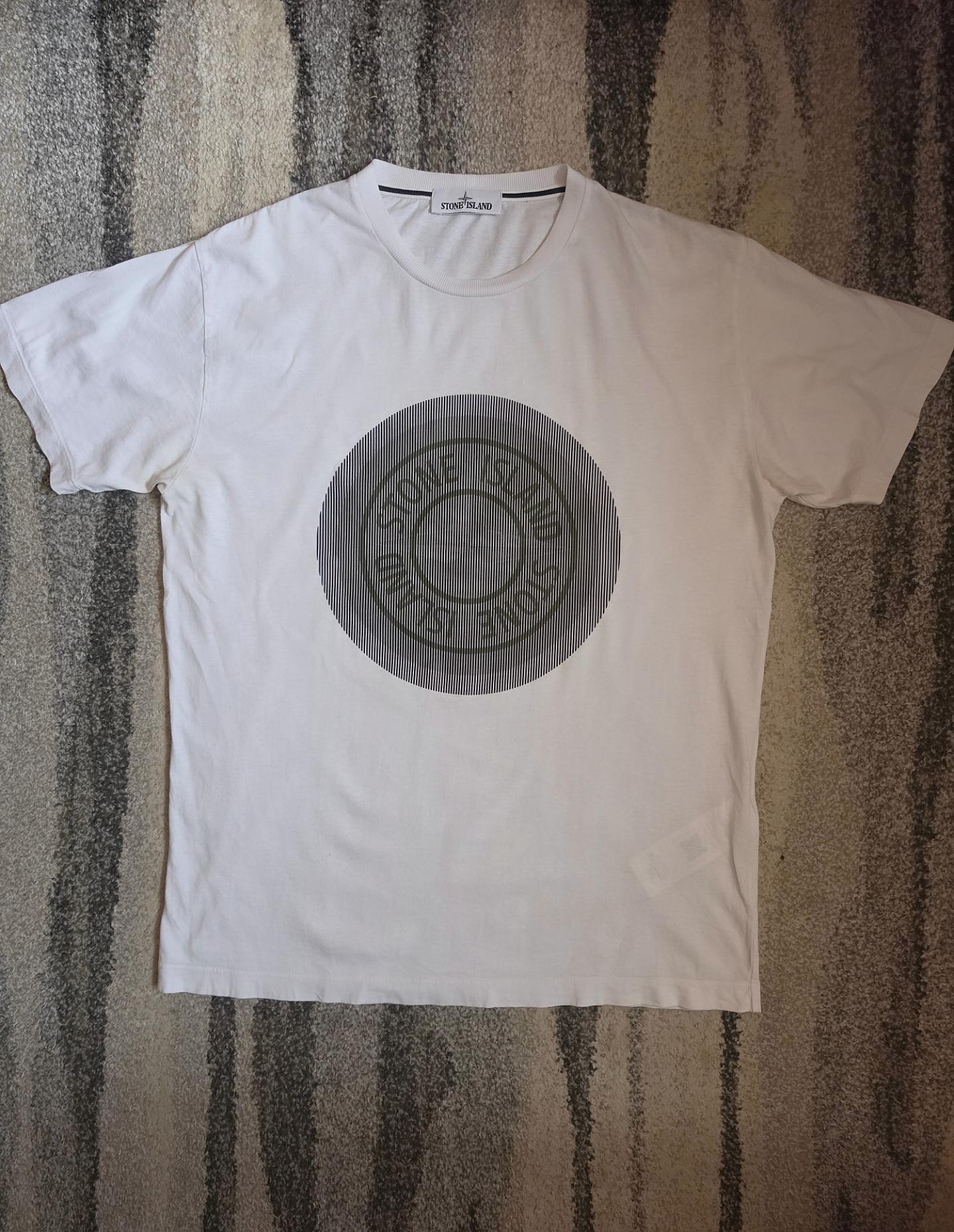 Stone Island 3D Logo T-Shirt White XL