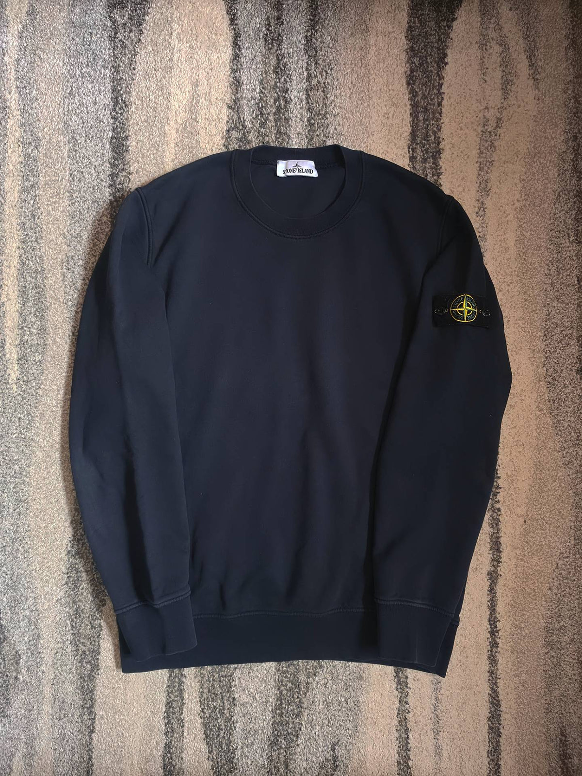 Stone Island 63051 Garment Dyed Crewneck Sweatshirt – 761563051 V0020 – Navy Blue – XL