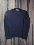 Stone Island Rundhalspullover – 611550AA3 Königsblau – M
