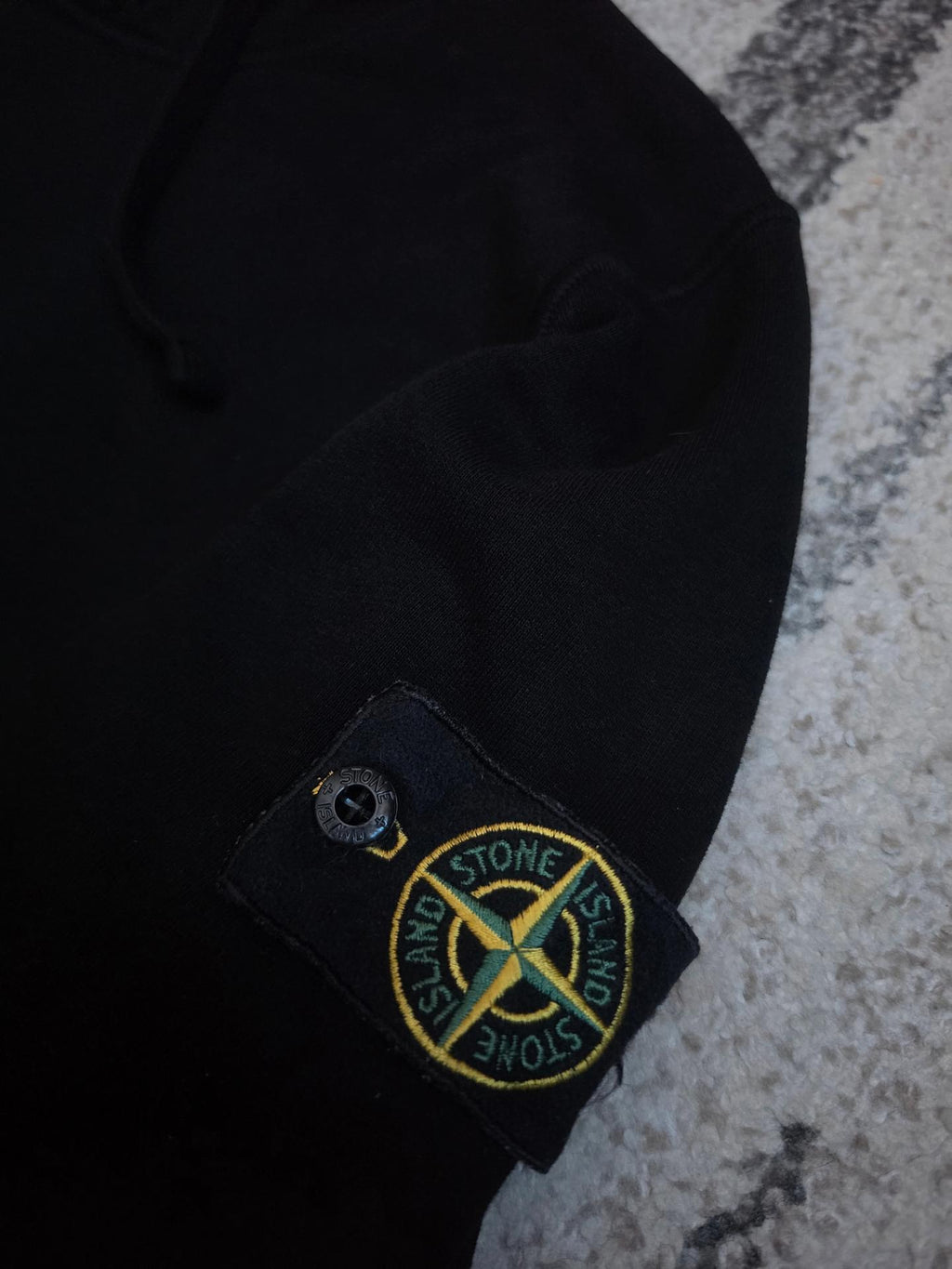 Stone Island Garment Dyed Hoodie – Art. 731564120 V0029 – Black – L