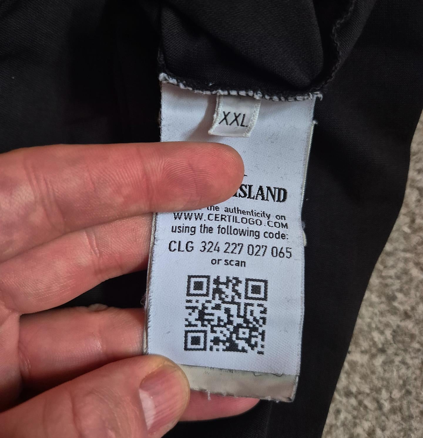 Stone Island T-Shirt Black XXL