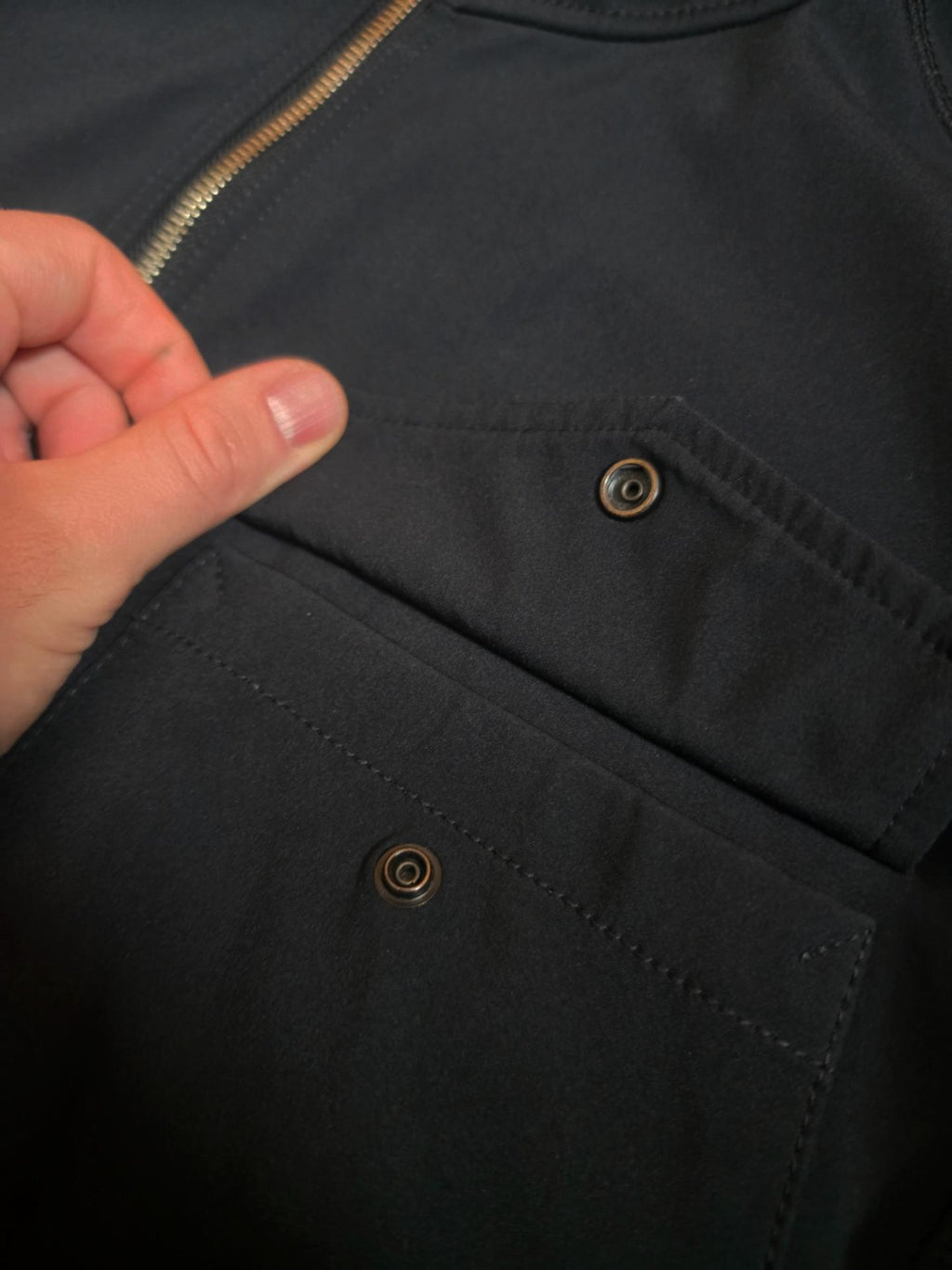 Stone Island Soft Shell-R Jacket – 6715Q0622 V0029 – Black – L