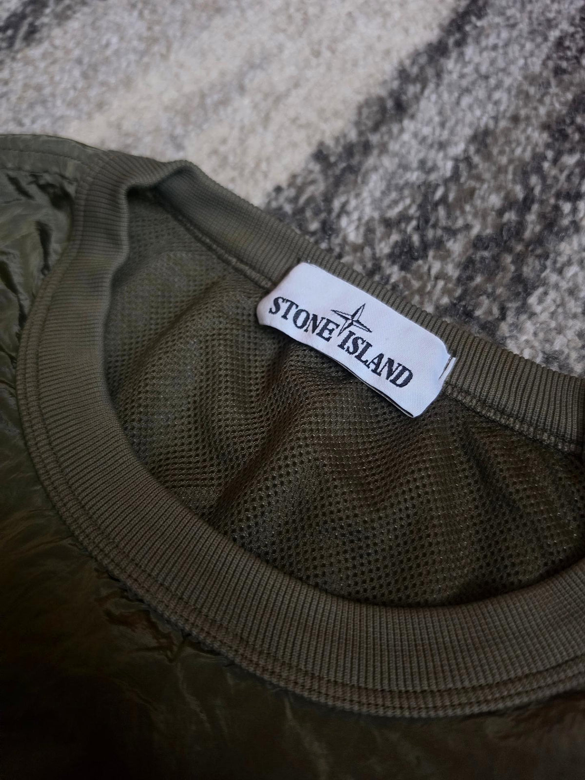 Stone Island Nylon Metal Pullover – 691564012 – Khaki – XL