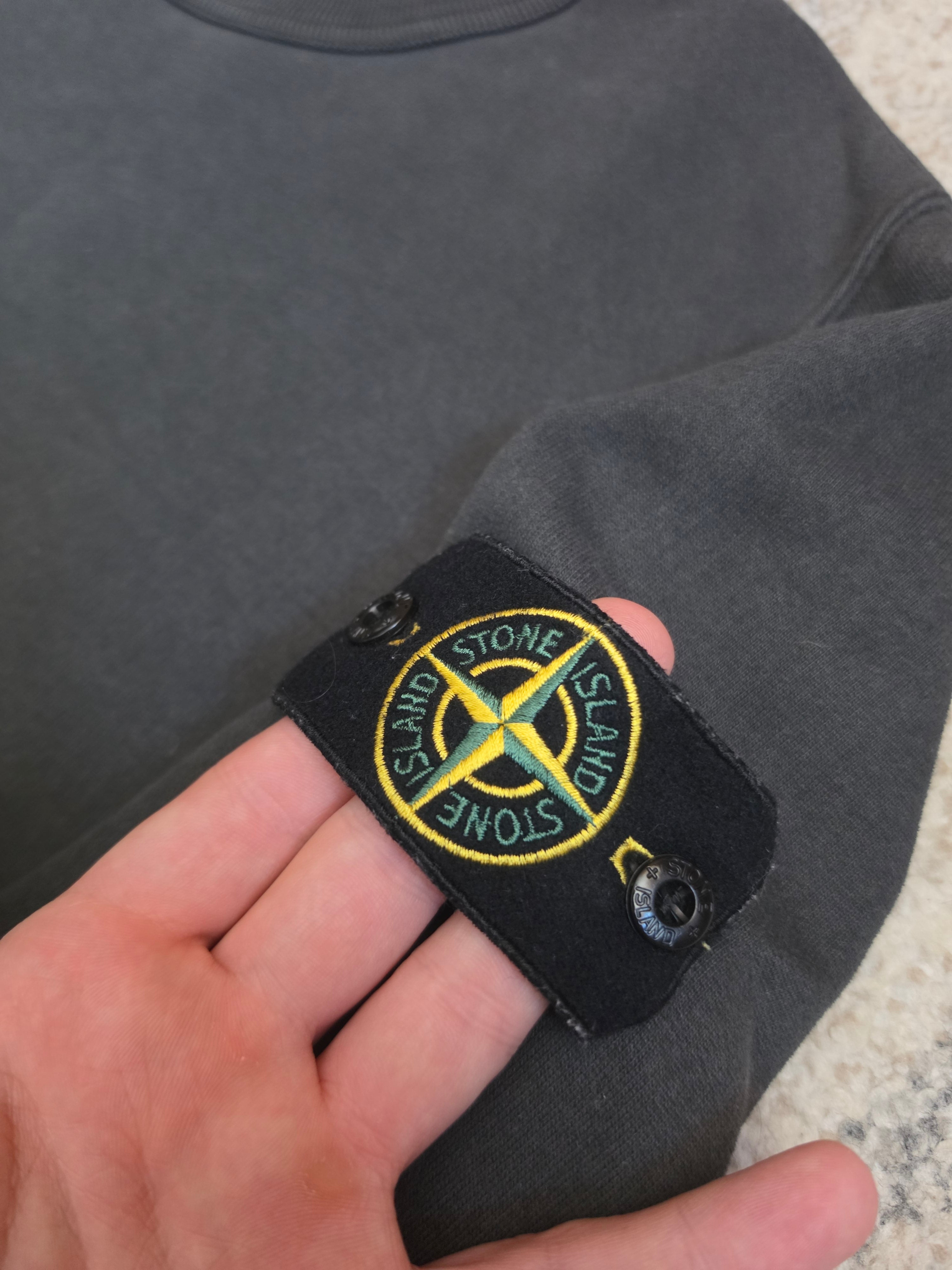 Stone Island Crewneck Lead Grey M