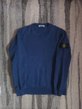 Stone Island Garment Dyed Crewneck Sweatshirt – 731563020 – Royale Blue – L