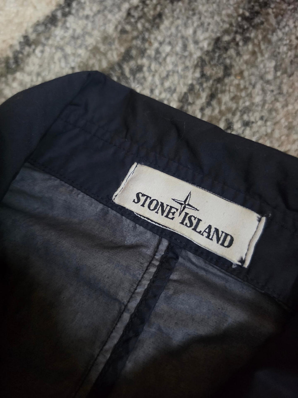 Stone Island Naslan Light Watro Trench Coat – 741543632 V0020 – Navy Blue – L