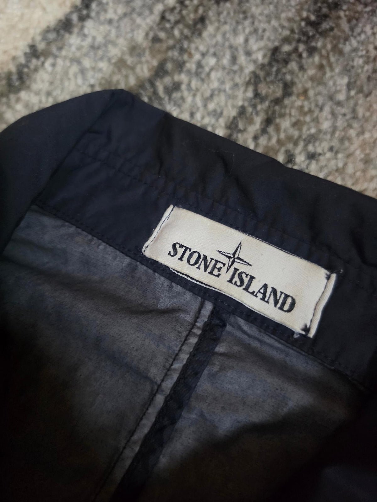Stone Island Naslan Light Watro Trench Coat – 741543632 V0020 – Navy Blue – L
