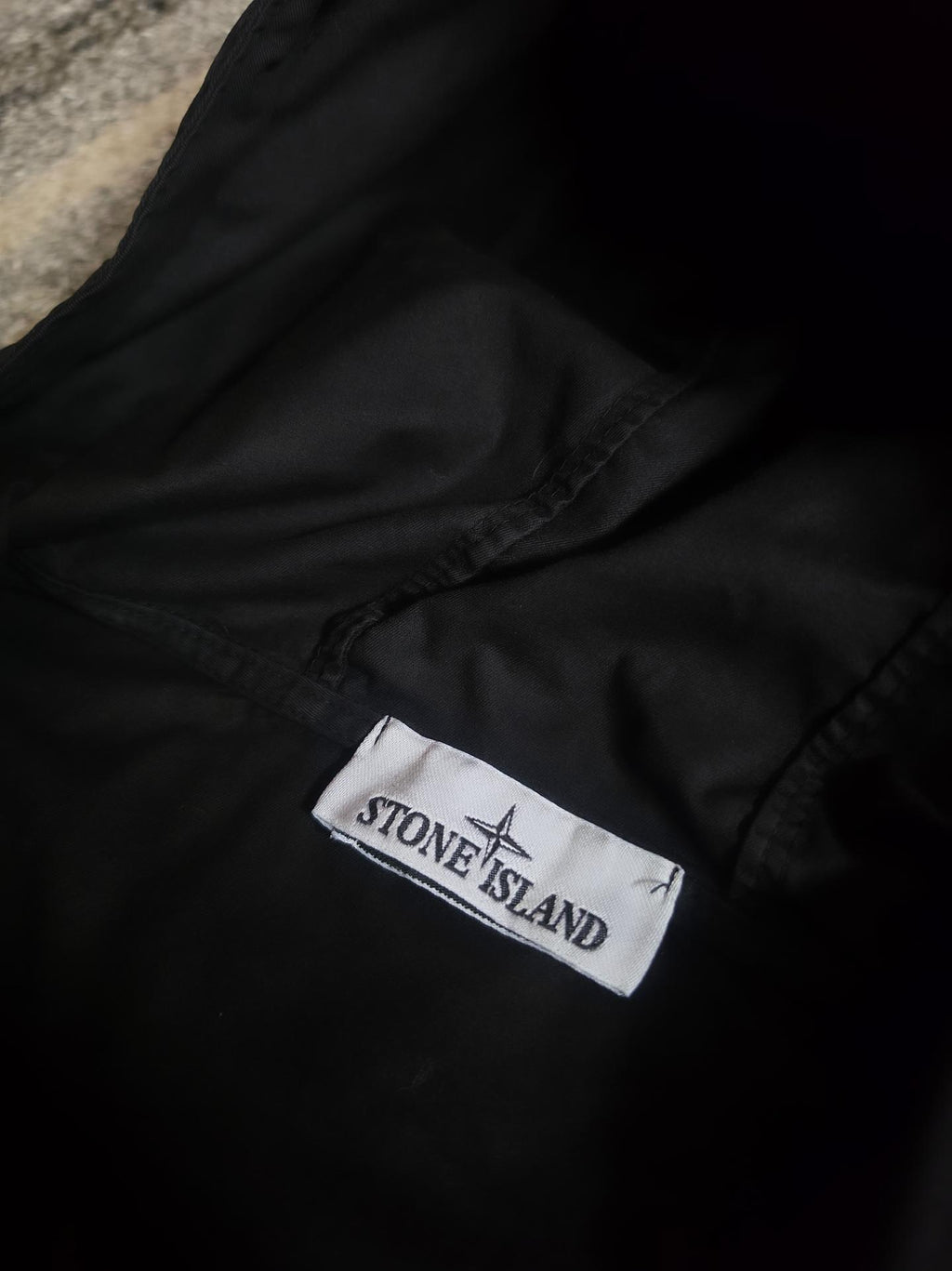 Stone Island Supima Cotton Twill Stretch-TC Hooded Jacket – 781543310 V0029 – Black – XL