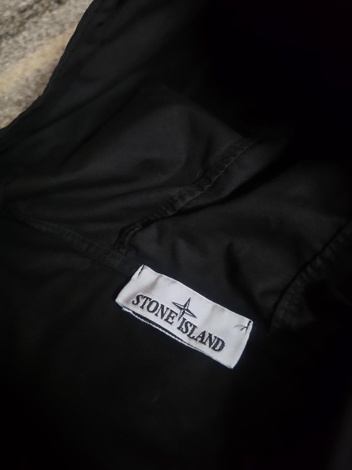Stone Island Supima Cotton Twill Stretch-TC Hooded Jacket – 781543310 V0029 – Black – XL