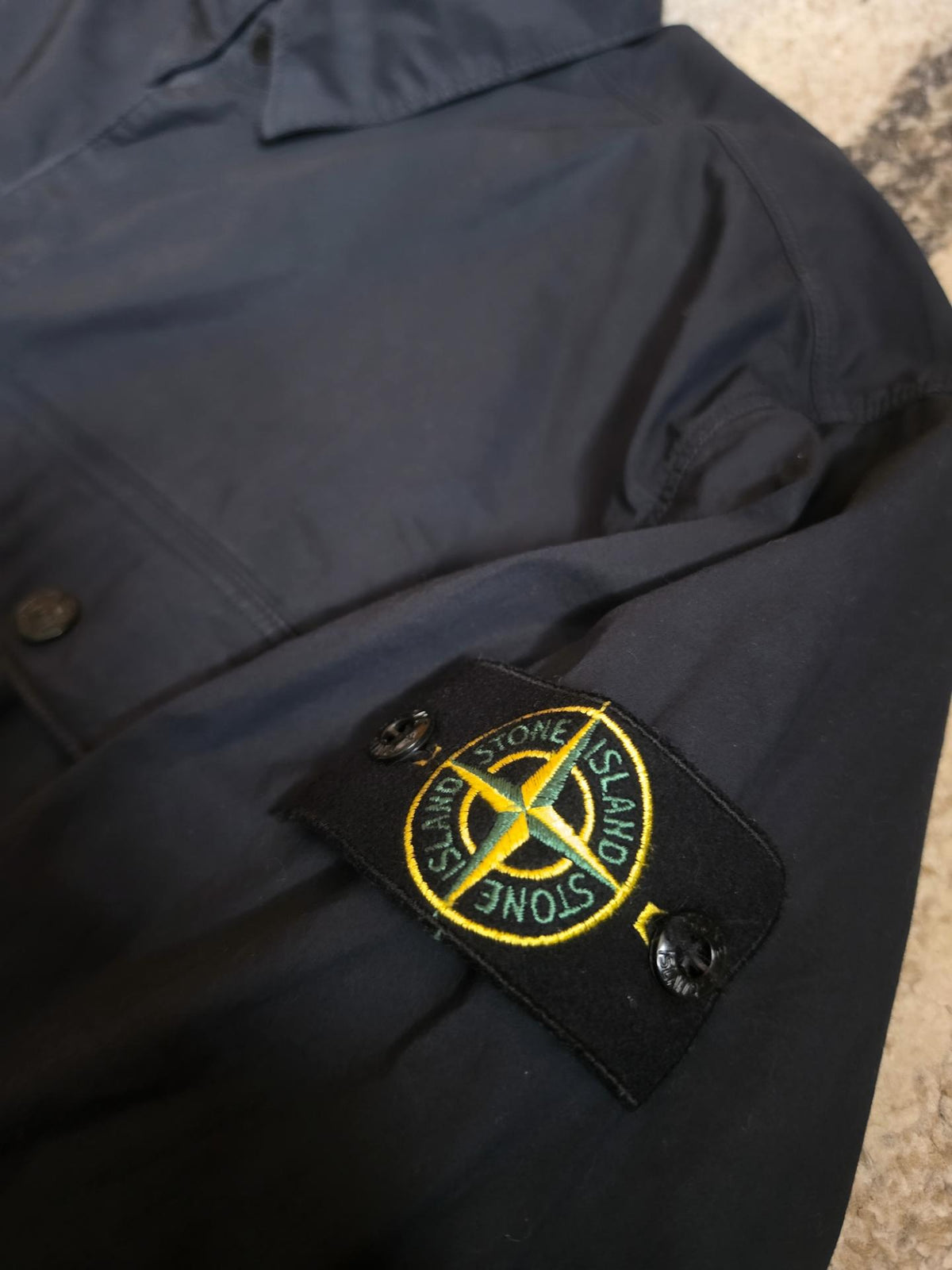 Stone Island Stretch Cotton Overshirt – K1S151200015S0003 – Navy – XL