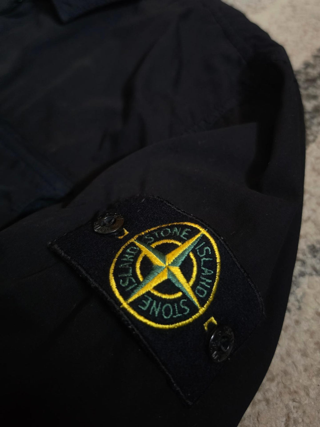 Stone Island 114WN Overshirt – 7615114WN V0129 – Black – L