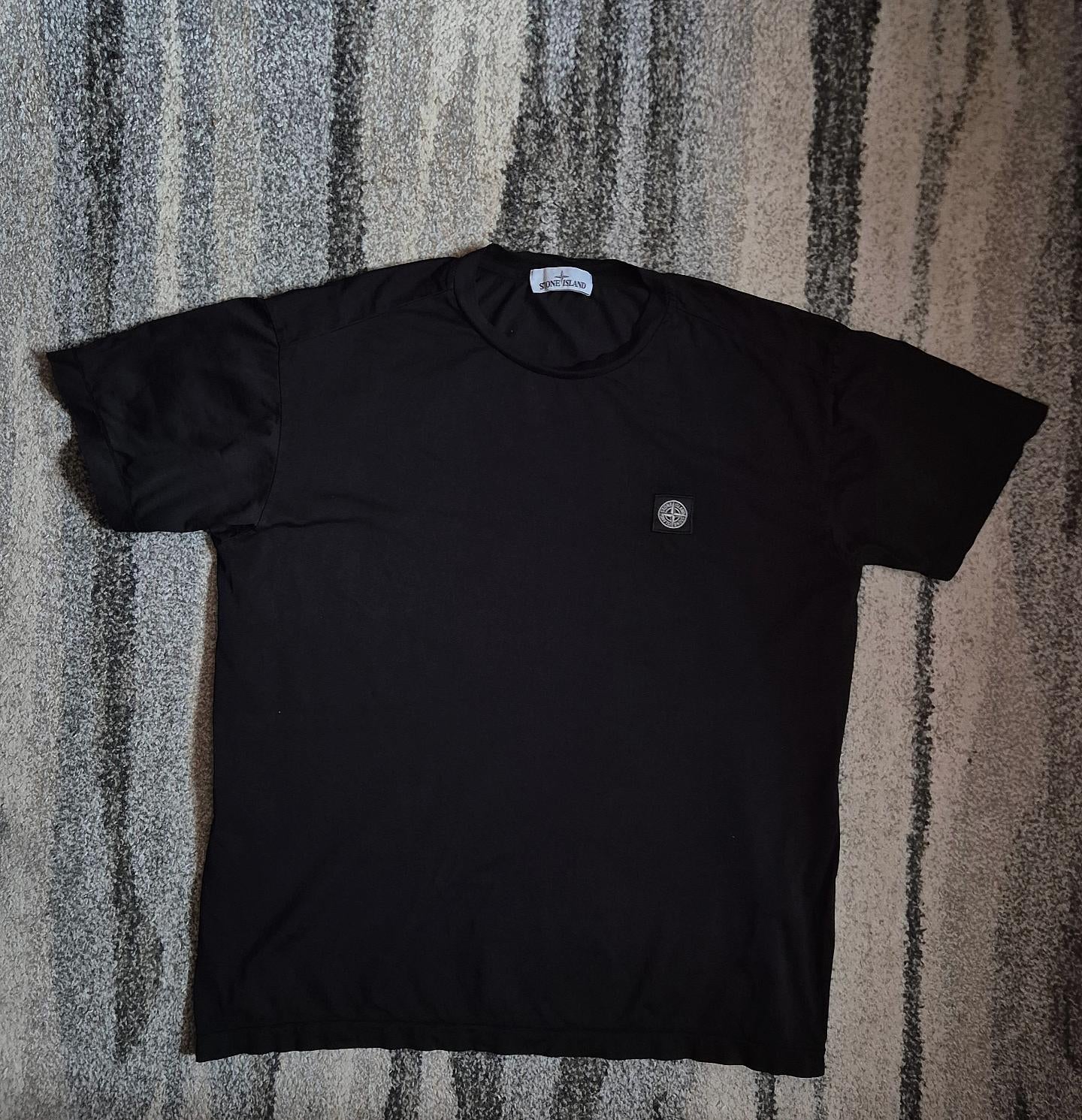 Stone Island T-Shirt Black XXL