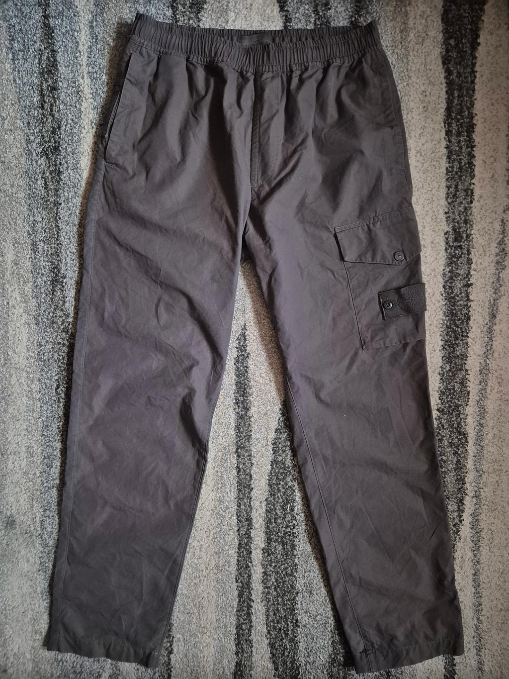 Stone Island Ghost Single Pocket Cargo Pants Grey W34