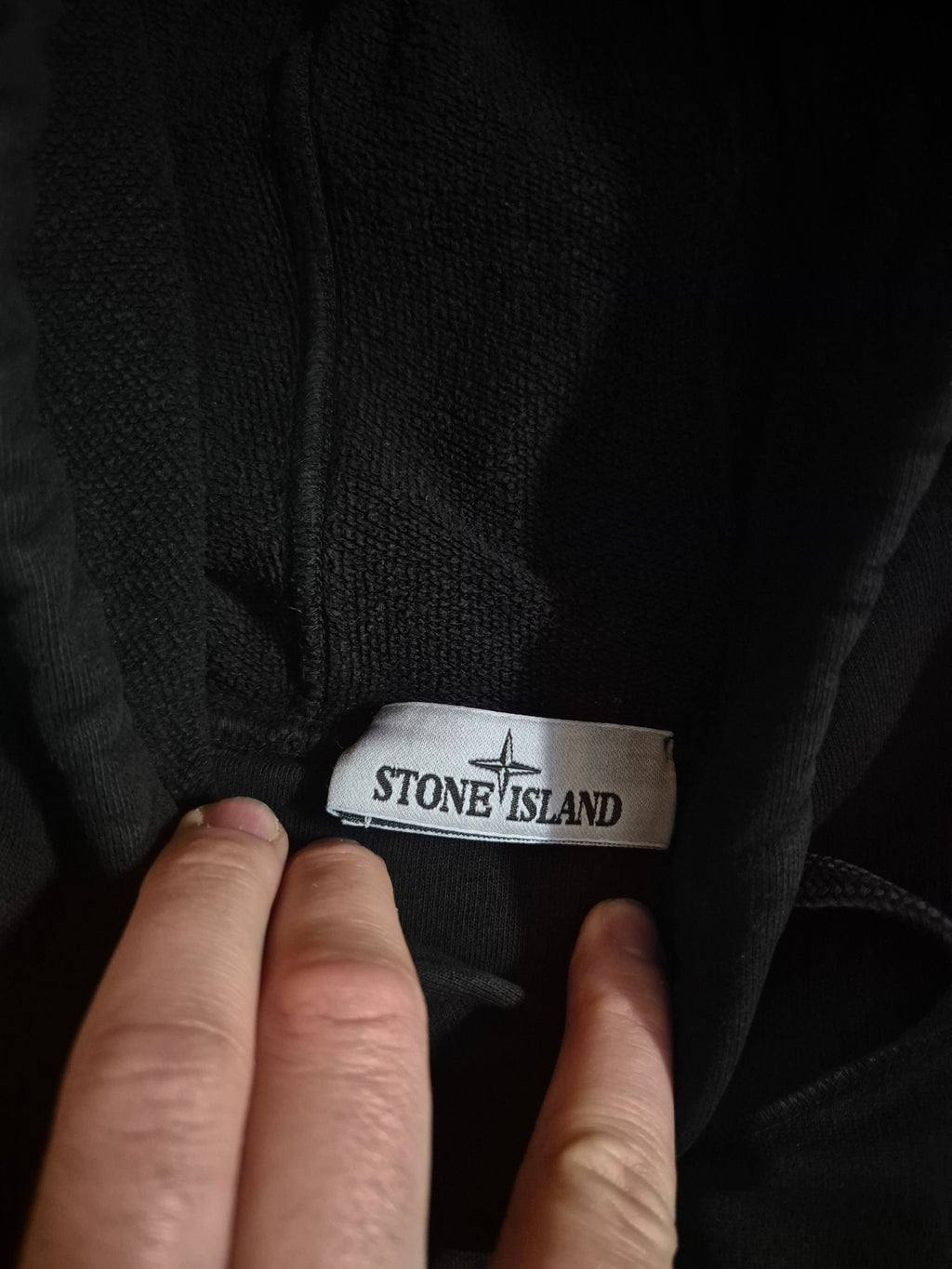 Stone Island Hoodie Black L