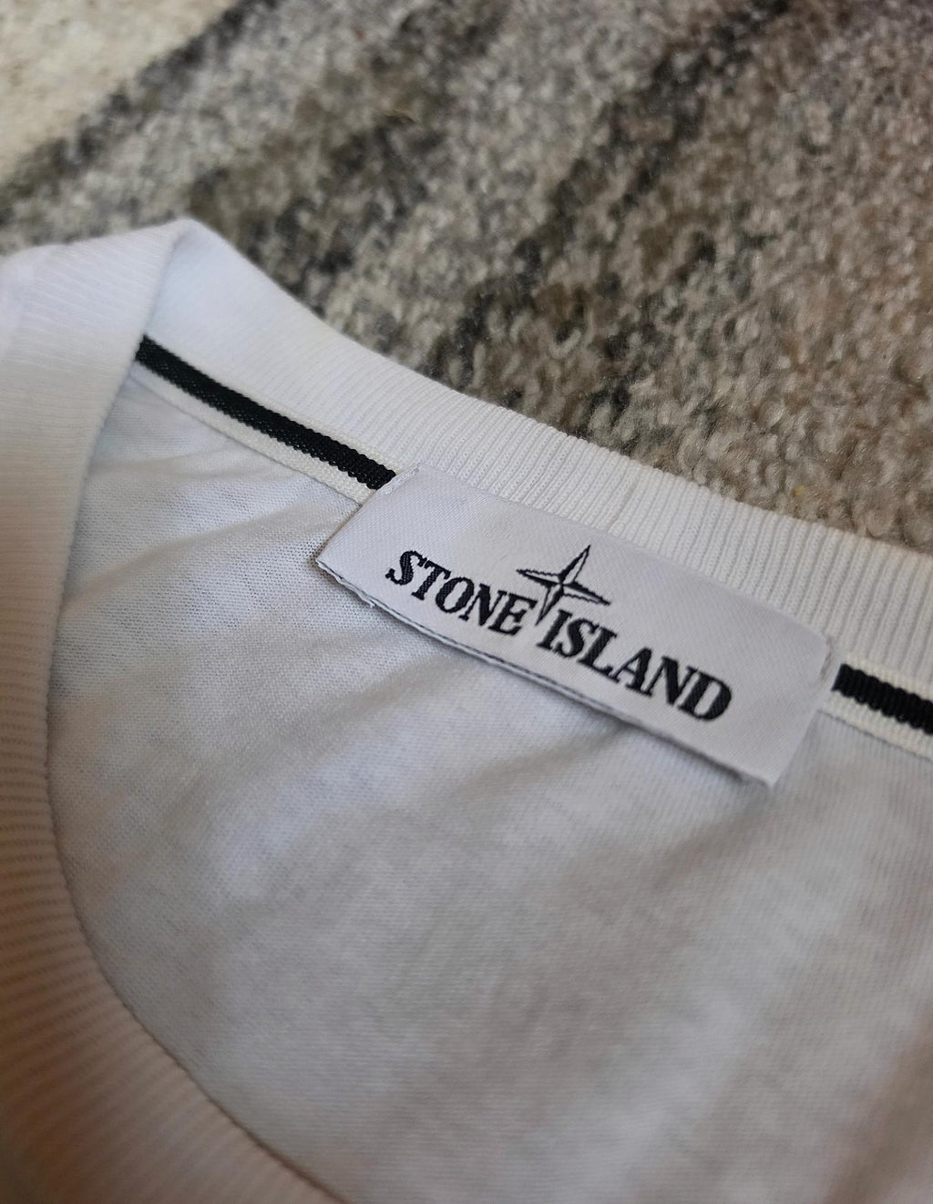 Stone Island 3D Logo T-Shirt White XL