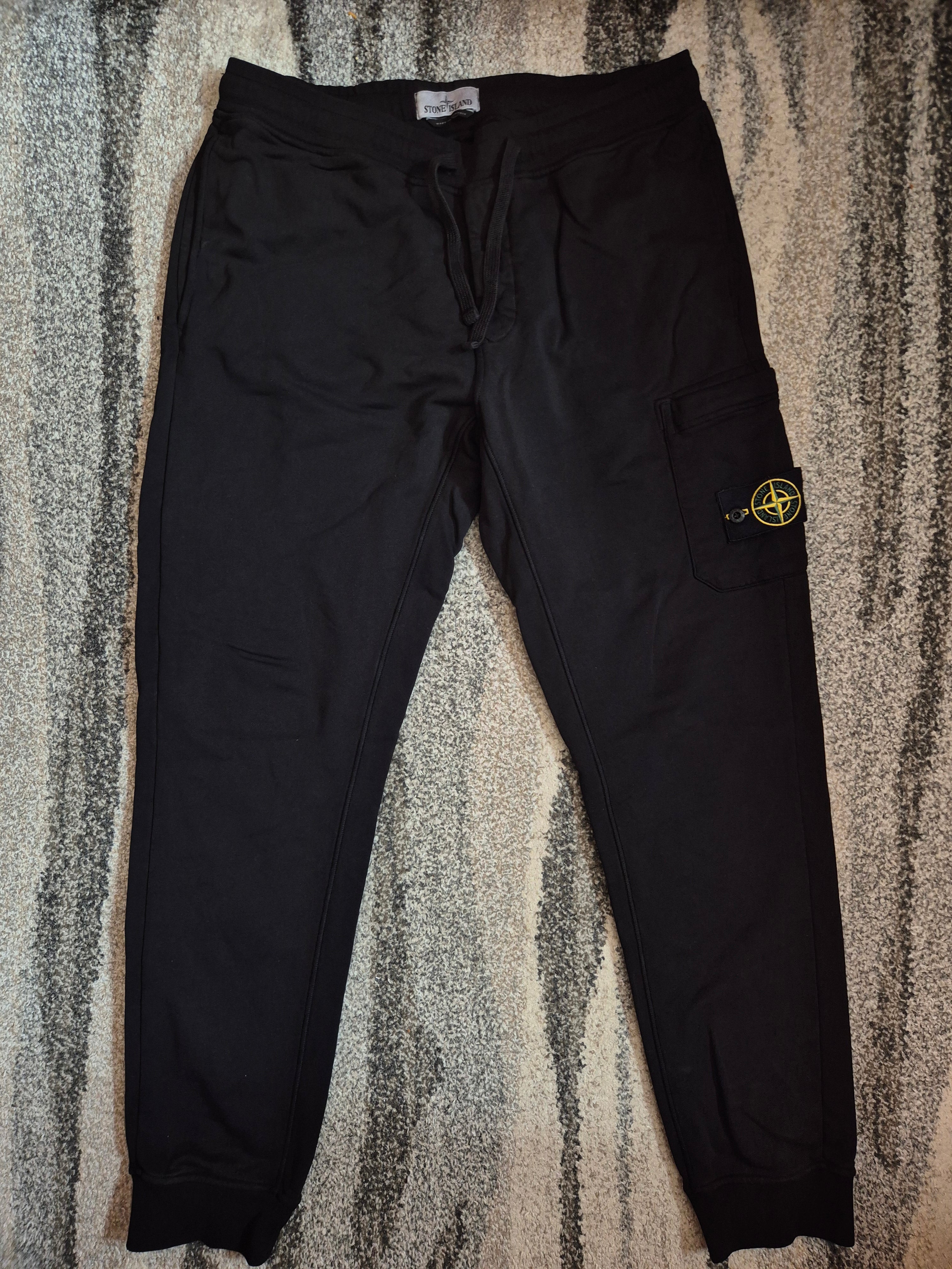 Stone Island Sweatpants Black XL